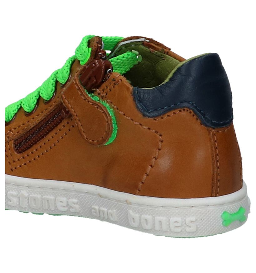 STONES and BONES Chaussures pour bébé  en Cognac en cuir (240703)