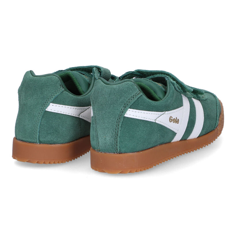 Gola Harrier Strap Baskets en Bleu pour filles, garçons (335822)