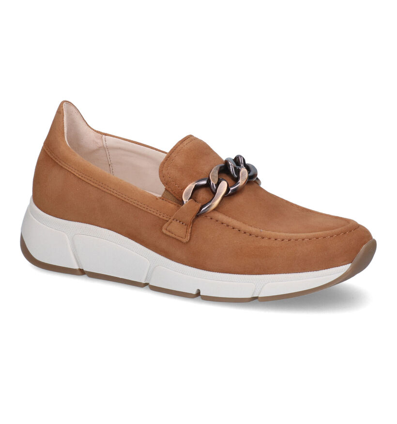 Gabor OptiFit Slip-on en Cognac pour femmes (312485) - pour semelles orthopédiques