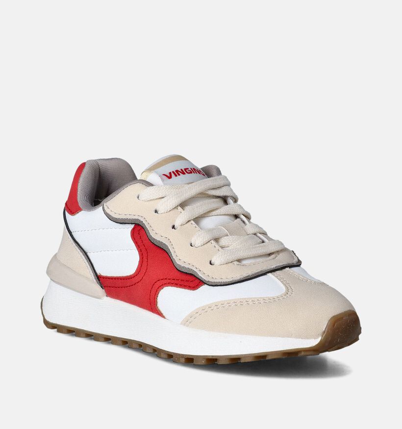Vingino Beige Sneakers voor meisjes (357516) - geschikt voor steunzolen