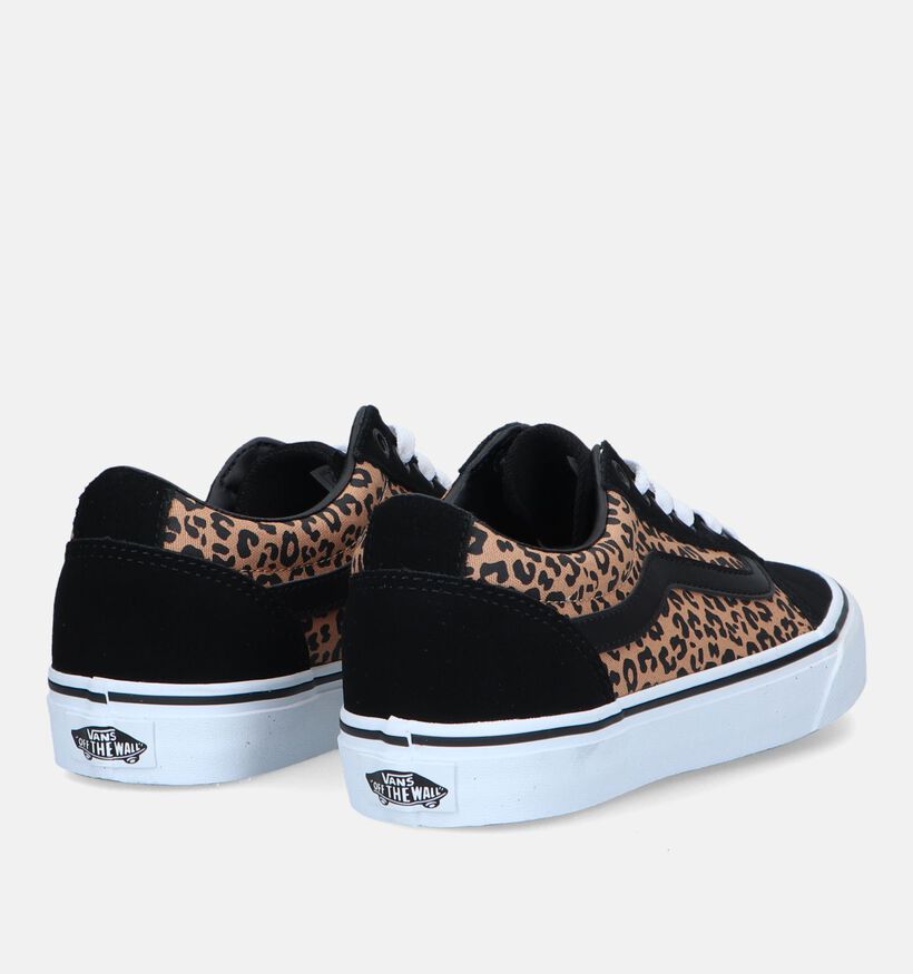 Vans Ward Zwarte Skate sneakers voor dames (327994)
