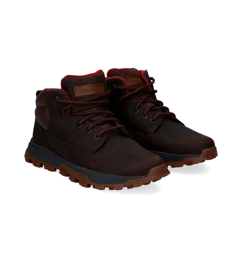 Timberland Treeline Mid Bottines en Marron en nubuck (293795)