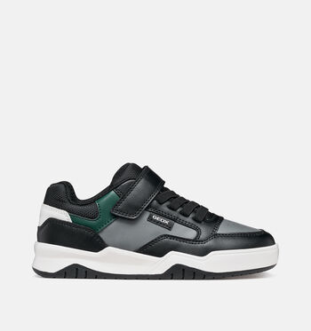 Geox Respira Low Baskets Noir/Beige/Bleu/Vert
