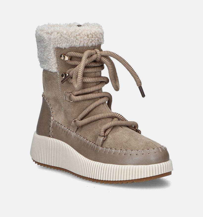 Signatur Taupe Boots voor dames (347879)