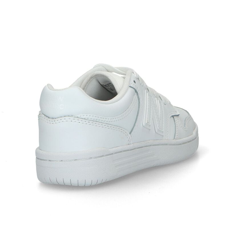 New Balance GSB480 Baskets en Blanc pour filles, garçons (327750) - pour semelles orthopédiques