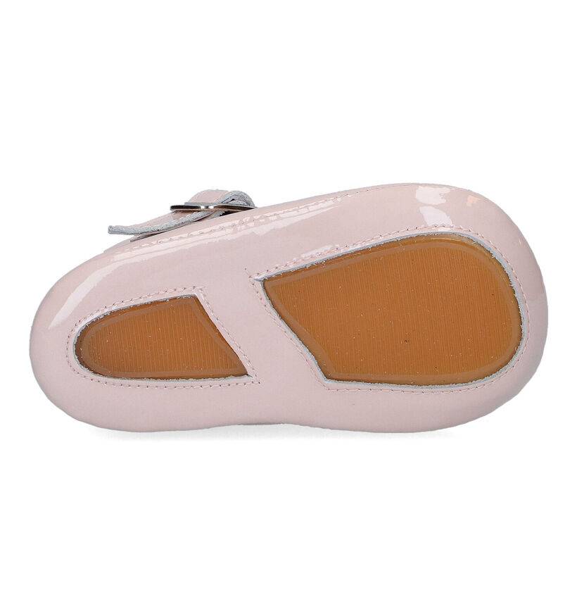 Beberlis Kuki Chaussons pour bébé en Rose pour filles (307013)