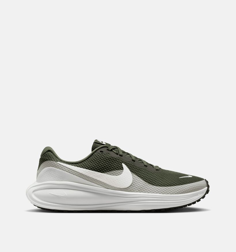 Nike Revolution 8 Baskets en Vert kaki pour hommes (369295) - pour semelles orthop&eacute;diques