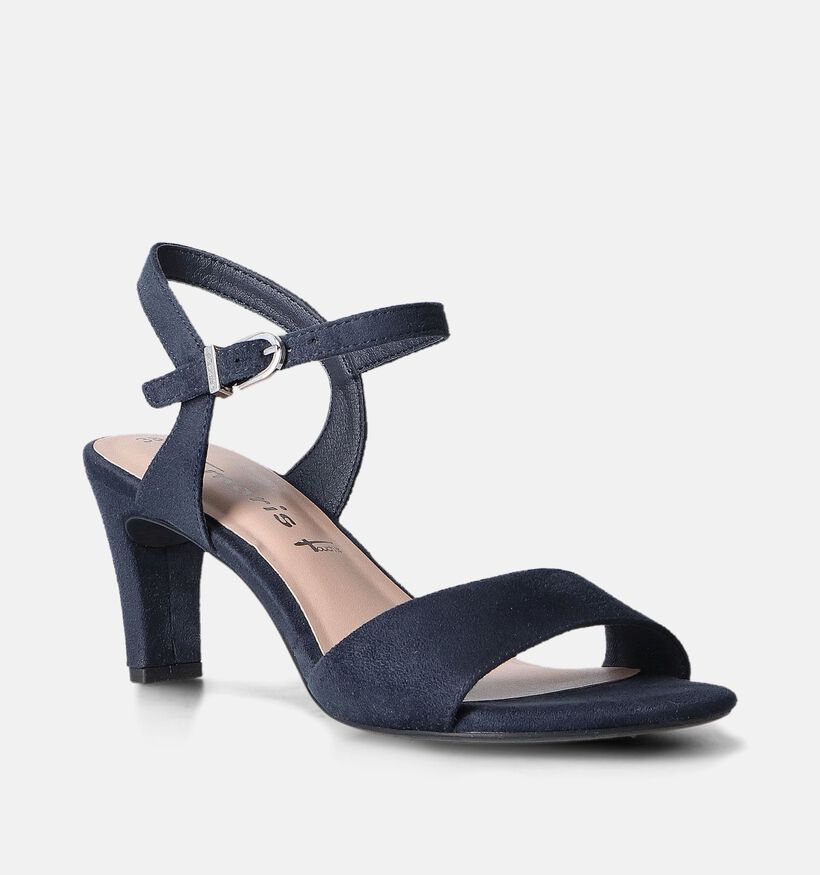 Tamaris Blauwe Sandalen met hak voor dames (354317)