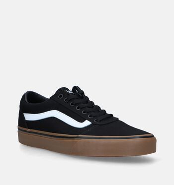 Vans Ward Low Sneakers Canvas Black/Gum