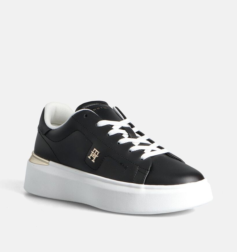 Tommy Hilfiger Zwarte Sneakers voor dames (358702) - geschikt voor steunzolen