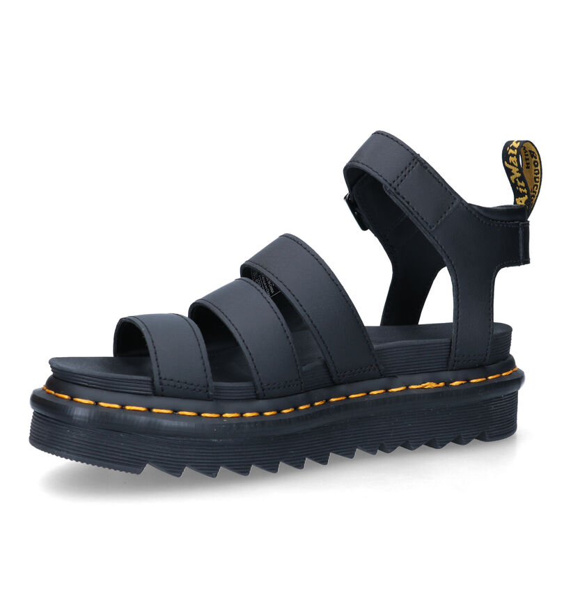 Dr. Martens Blaire Zwarte Plateausandalen voor dames (319233)