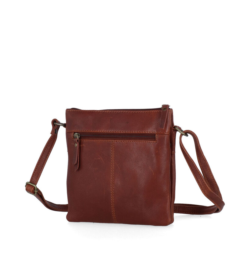 Burkely Ranger Sac porté croisé en Cognac pour femmes (326494)