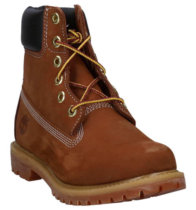Timberland 6 Inch Premium Bruine Boots voor dames (294344) - geschikt voor steunzolen