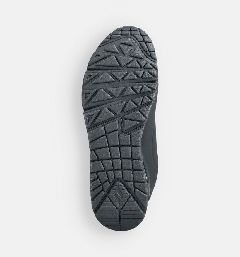 Skechers Uno Stand On Air Zwarte Sneakers voor dames (375621) - geschikt voor steunzolen
