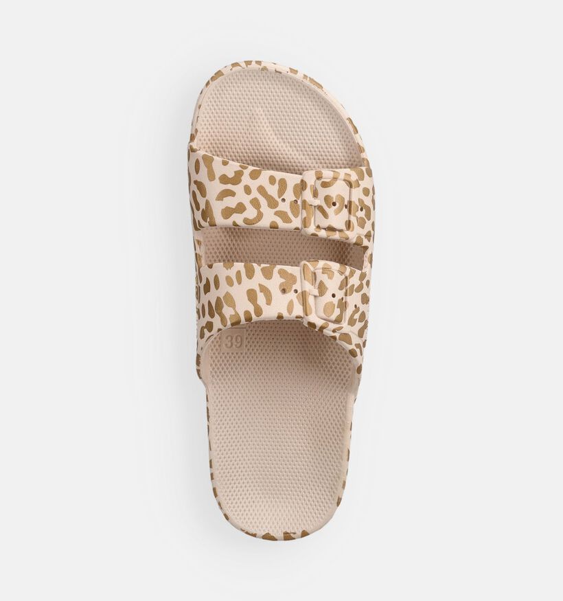 Freedom Moses Original Claquettes en Or pour femmes (370843)