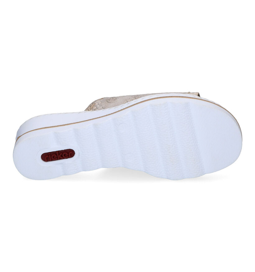 Rieker Gouden Slippers voor dames (306802)