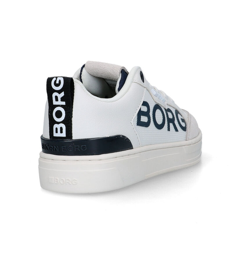 Björn Borg Chaussures à lacets en Blanc pour garçons (320685) - pour semelles orthopédiques