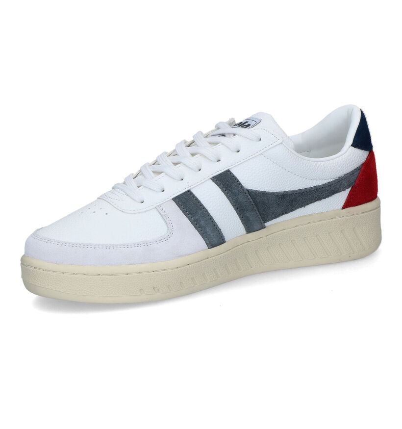 Gola Grandslam Trident Chaussures à lacets en Blanc pour hommes (314225) - pour semelles orthopédiques