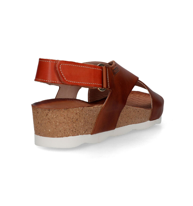 Pikolinos Mahon Cognac Sandalen voor dames (323306)