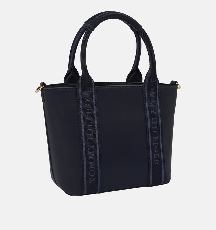 Tommy Hilfiger Logotape Mini Tote Sac à main en Bleu pour femmes (352873)