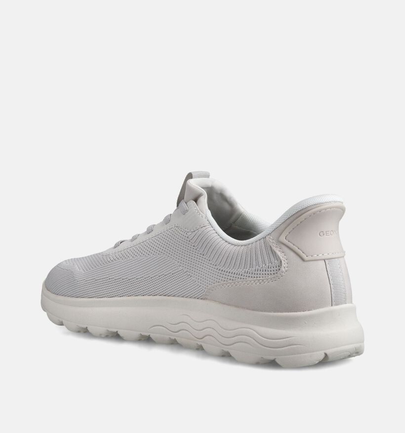 Geox Spherica Slip-ons en Blanc pour hommes (367987) - pour semelles orthop&eacute;diques