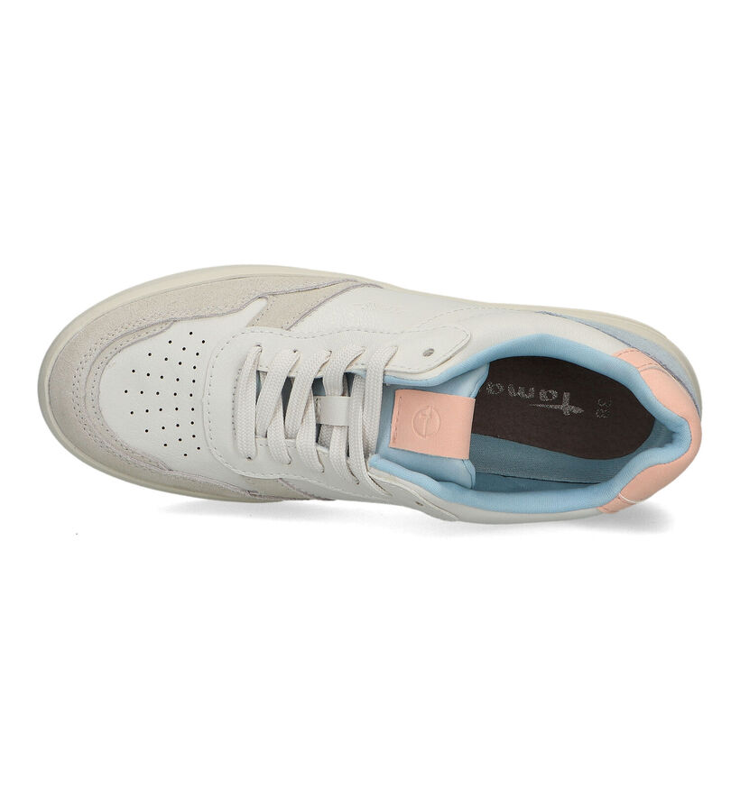 Tamaris Baskets casual en Écru en simili cuir (320547)