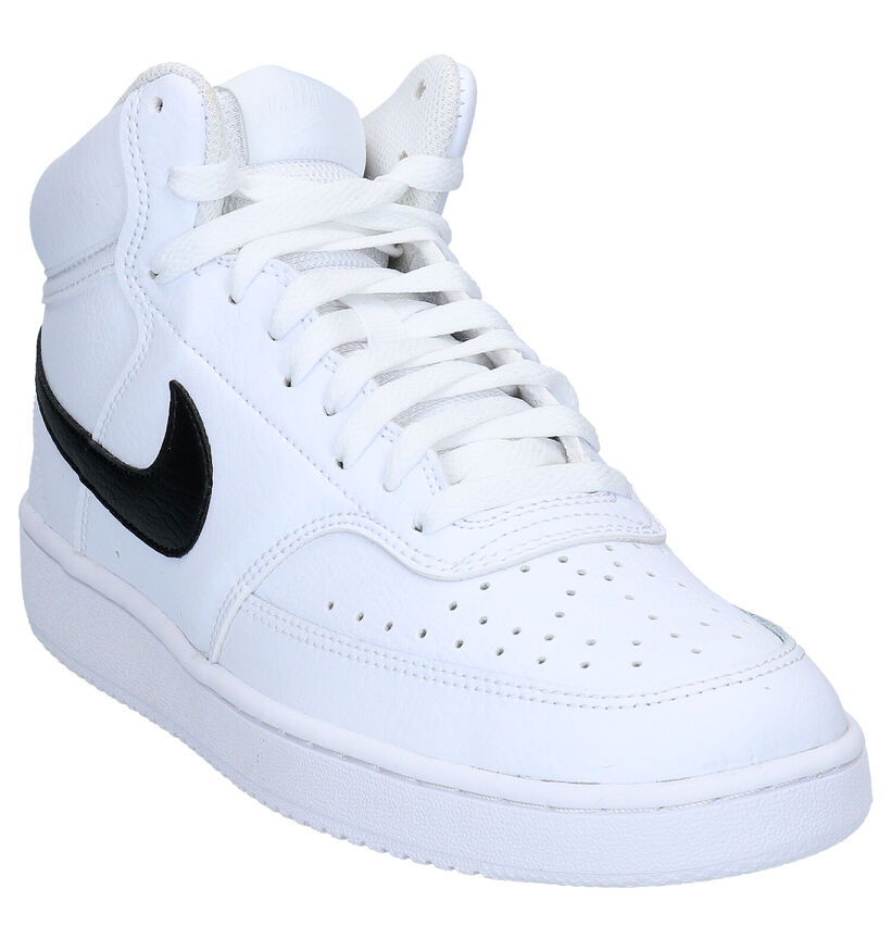 Nike Court Vision Mid Zwarte Sneakers voor heren (325144)