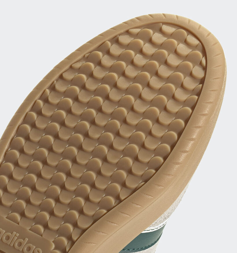 adidas Barreda Beige/Groene Sneakers voor dames (357162) - geschikt voor steunzolen