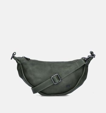 Bear Design Sacs port&eacute; crois&eacute; Cognac/Taupe/Vert