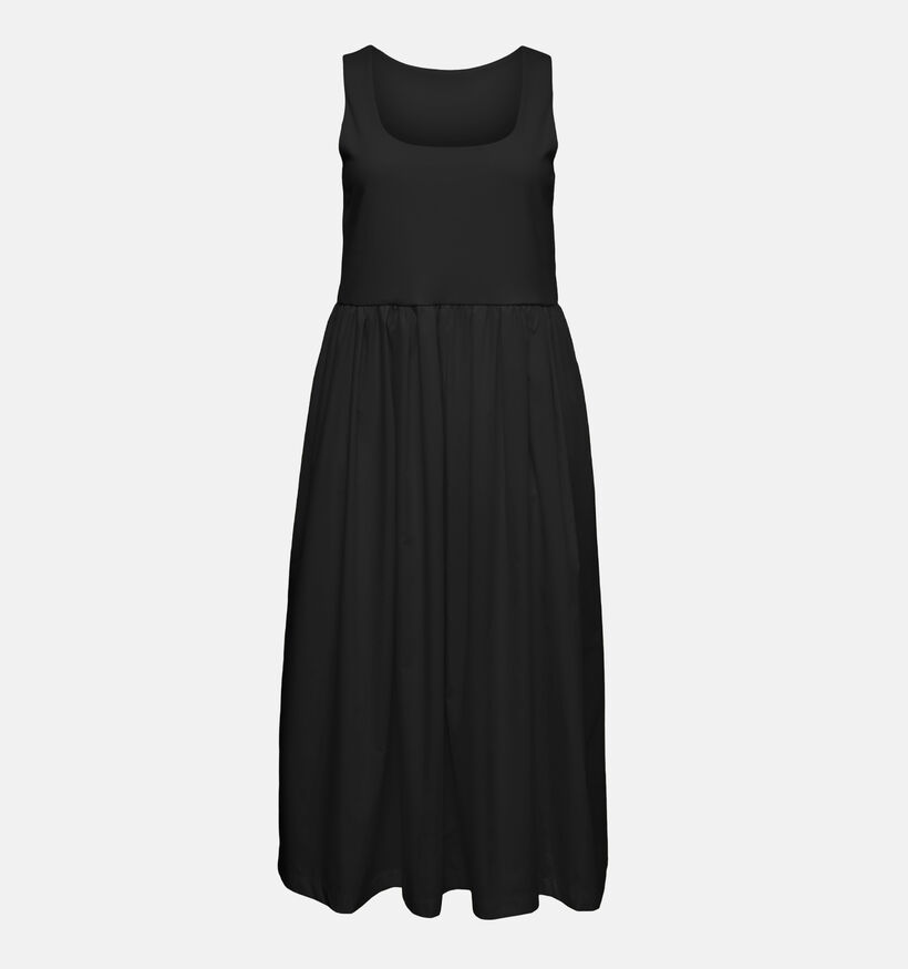 Vero Moda Curve Ane Zwarte Midi-Jurk voor dames (375031)