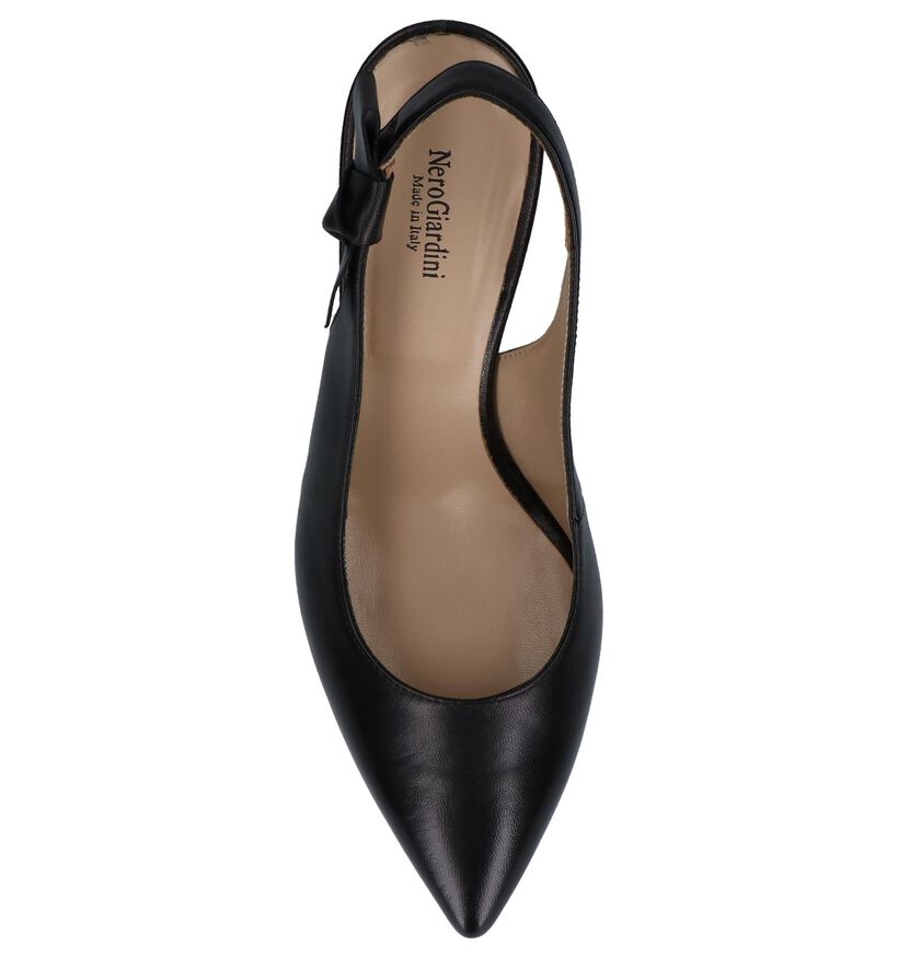 Zwarte Pumps NeroGiardini in leer (240551)