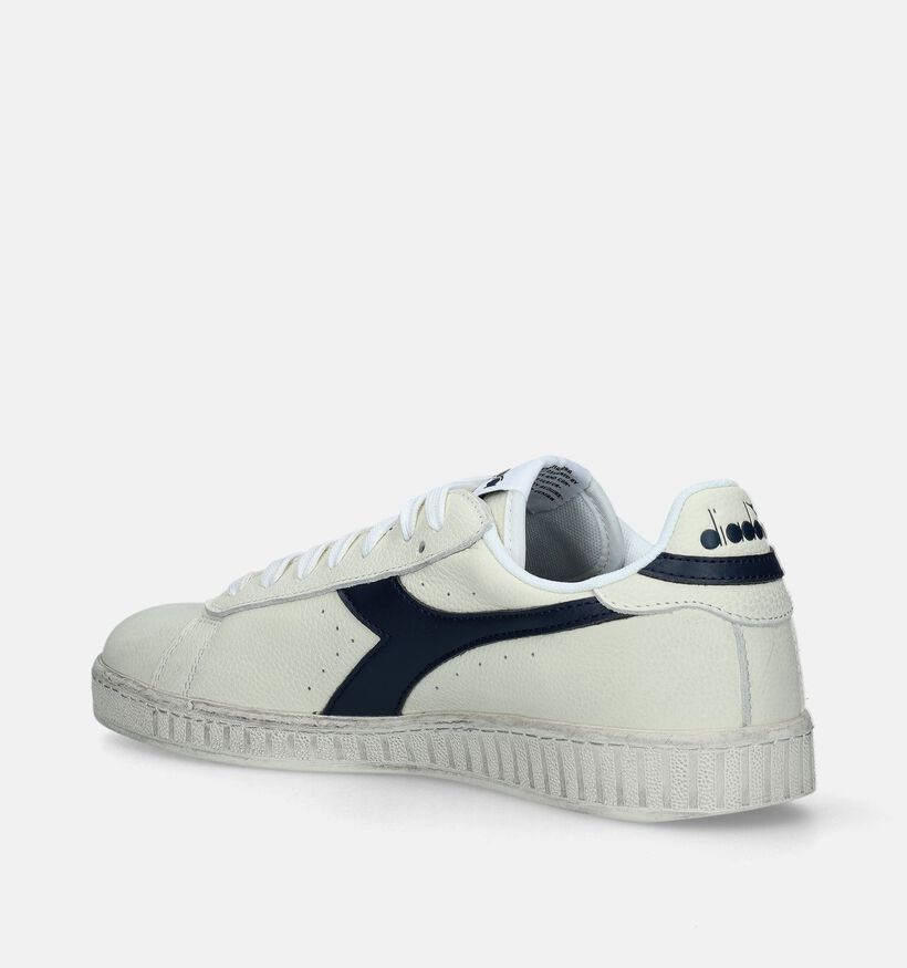 Game L Low Waxed Witte Sneakers voor heren (344897)