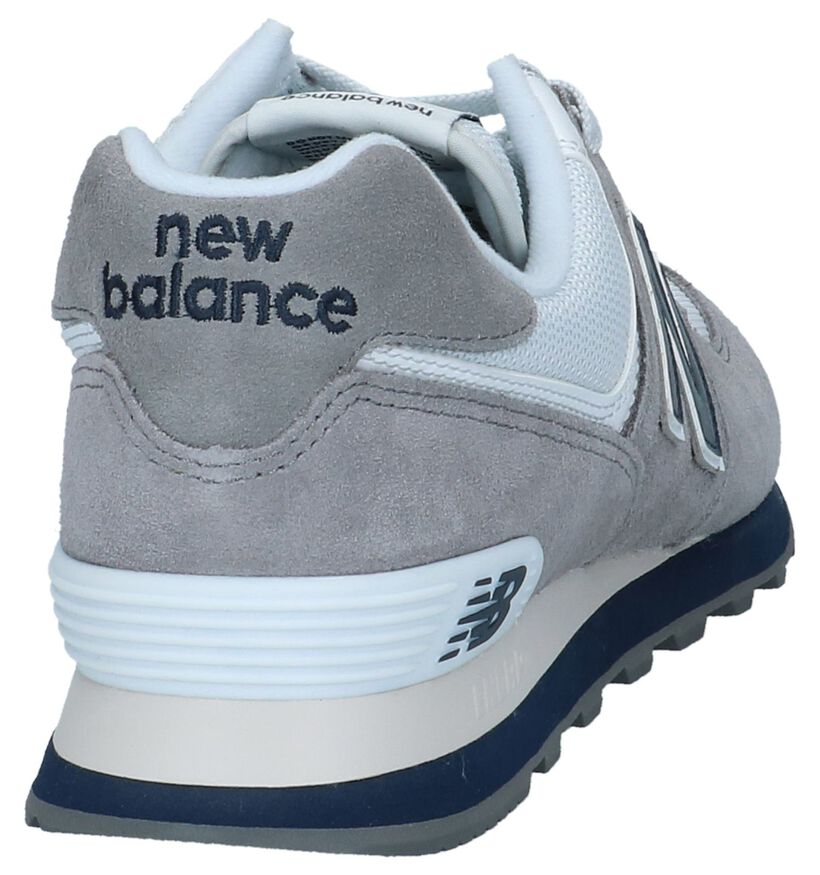 New Balance ML 574 Grijze Sneakers voor heren (353357) - geschikt voor steunzolen
