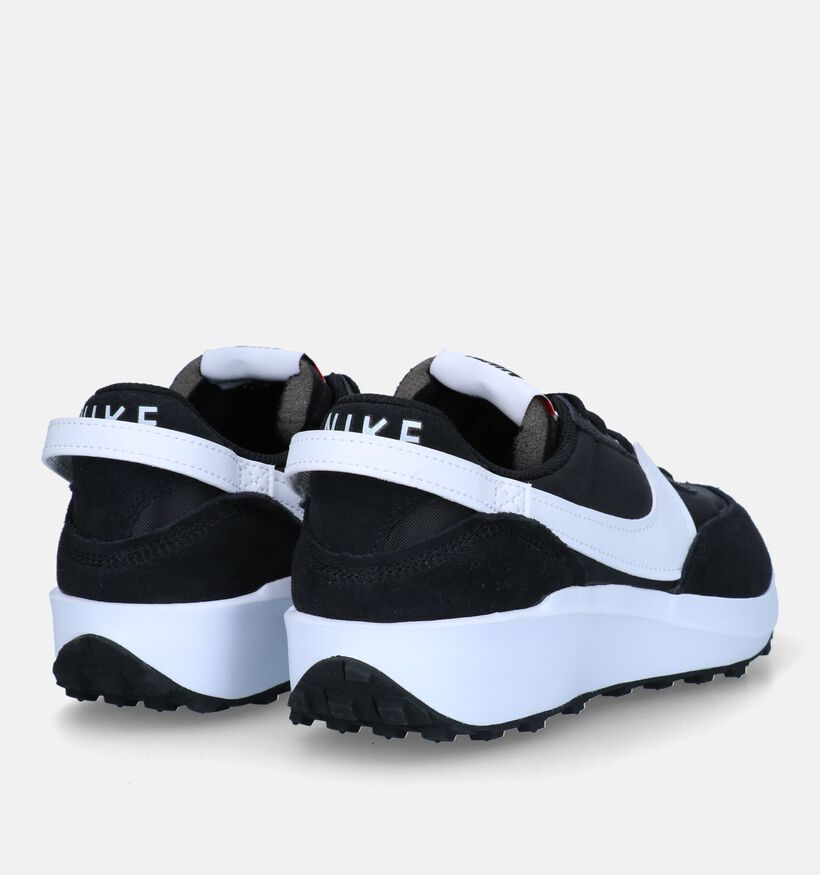Nike Waffle Debut Zwarte Sneakers voor dames (328015) - geschikt voor steunzolen