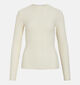 Vila Beige T-shirt voor dames (365595)