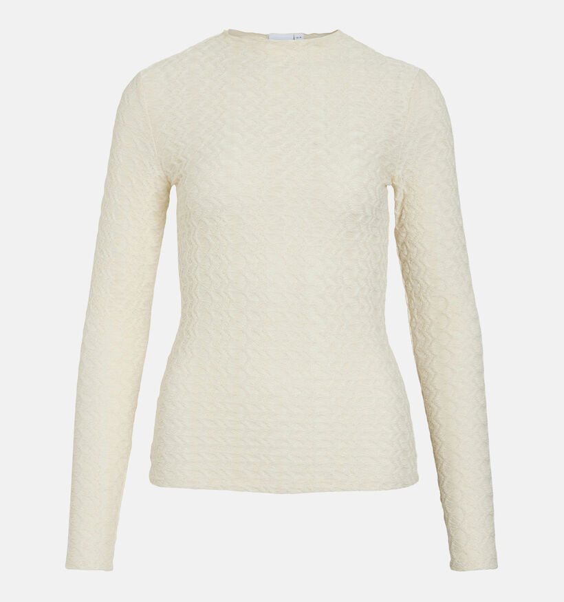 Vila Beige T-shirt voor dames (365595)