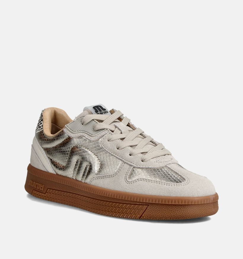 Maruti Yale Gouden Sneakers voor dames (365245) - geschikt voor steunzolen