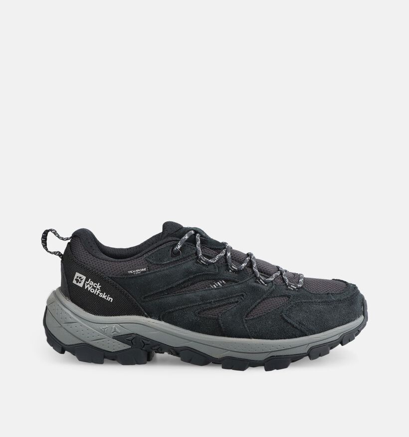 Jack Wolfskin Vojo Tour Texapore Low Zwarte Wandelschoenen voor heren (380232) - geschikt voor steunzolen