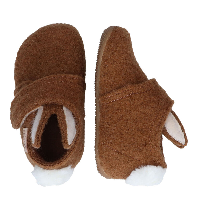 Living Kitzbühel Pantoufles pour bébé en Beige pour filles (331464)