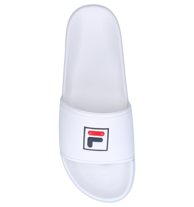 Fila Palm Beach Witte Badslippers, Wit, pdp