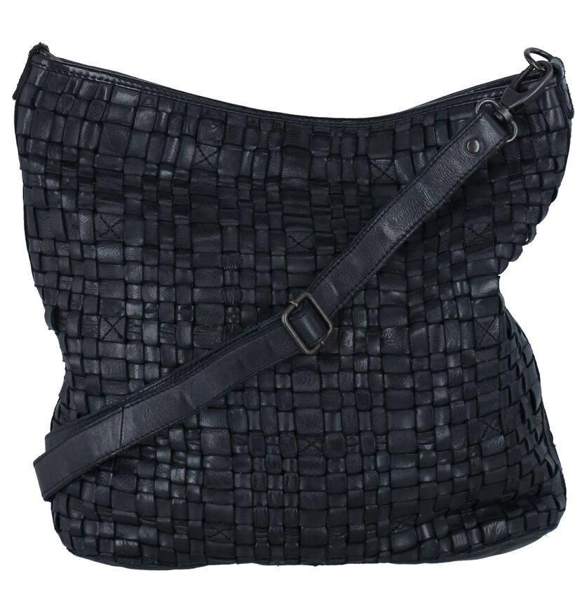 Bear Design Sac à bandoulière en Noir en cuir (310488)