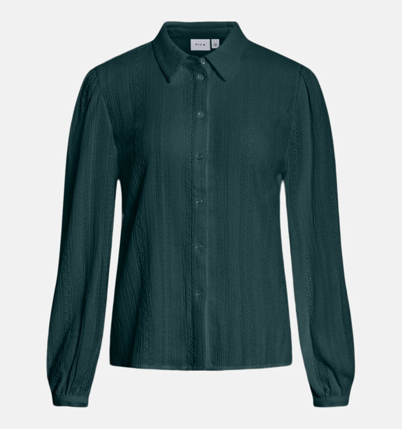 Vila Zania Blouse en Vert pour femmes (361313)