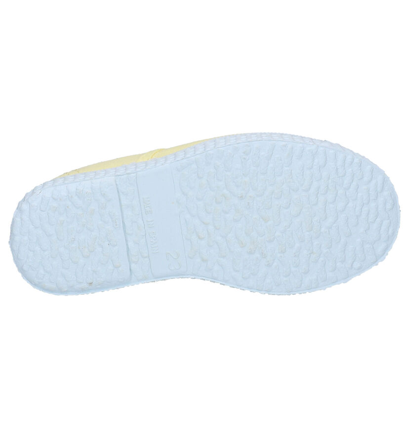 Cienta Slip-ons en Jaune pour filles (339782) - pour semelles orthopédiques