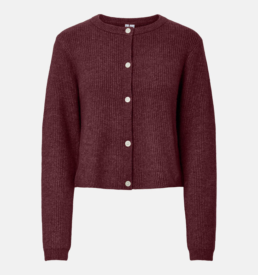 Pieces Silly Gilet en Bordeaux pour femmes (378375)