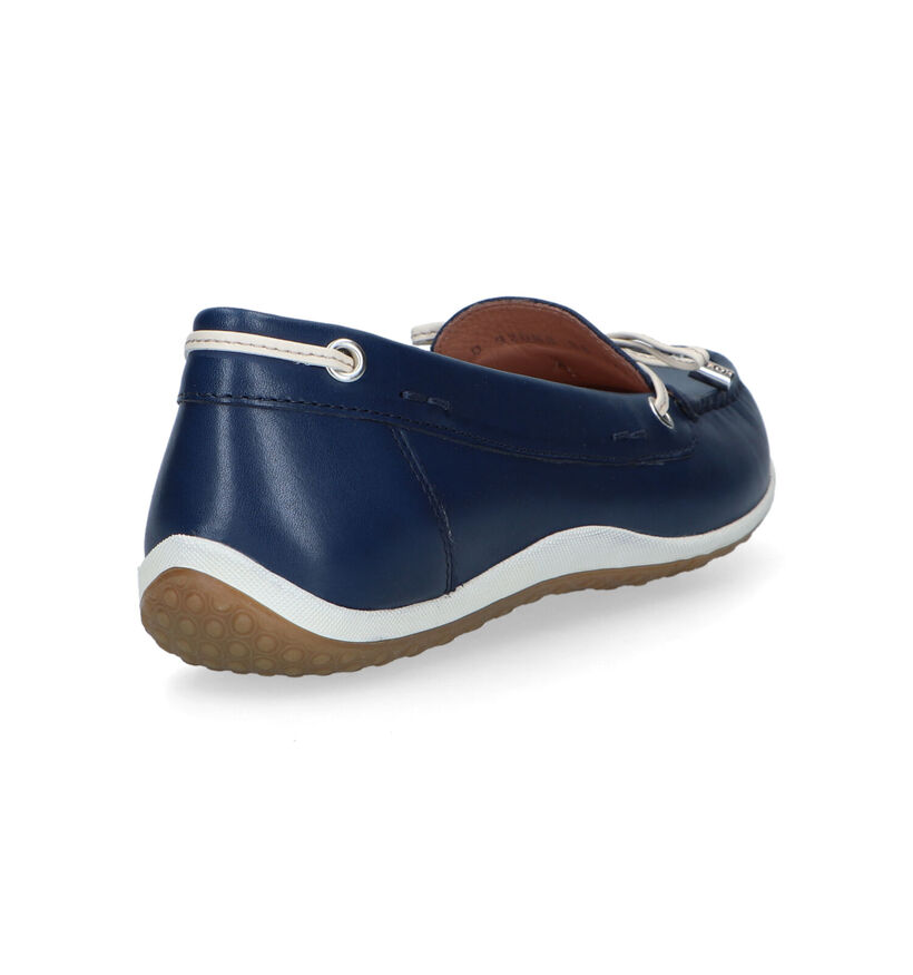 Geox Vega Mocassins en Bleu pour femmes (326698)