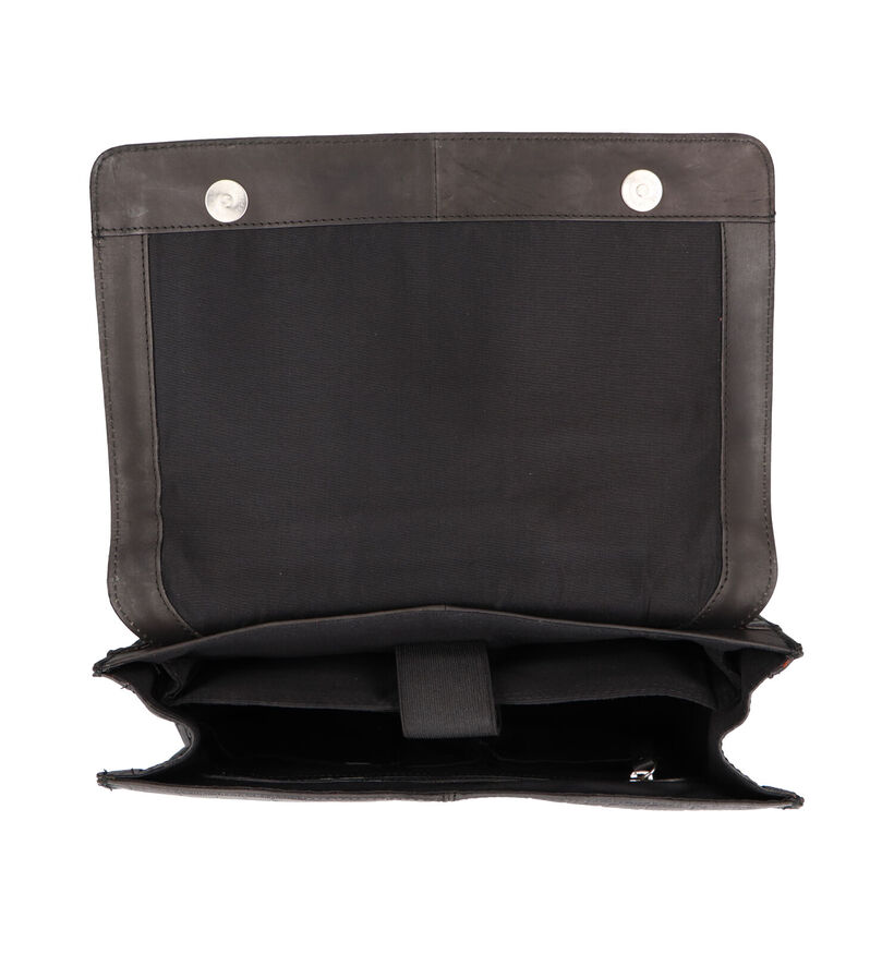 Burkely Icon Ivy Sac à dos en Noir en cuir (307974)