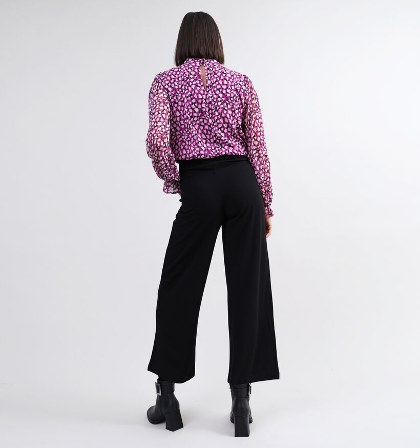 JDY Geggo Zwarte Wijde broek L32 voor dames (351368)