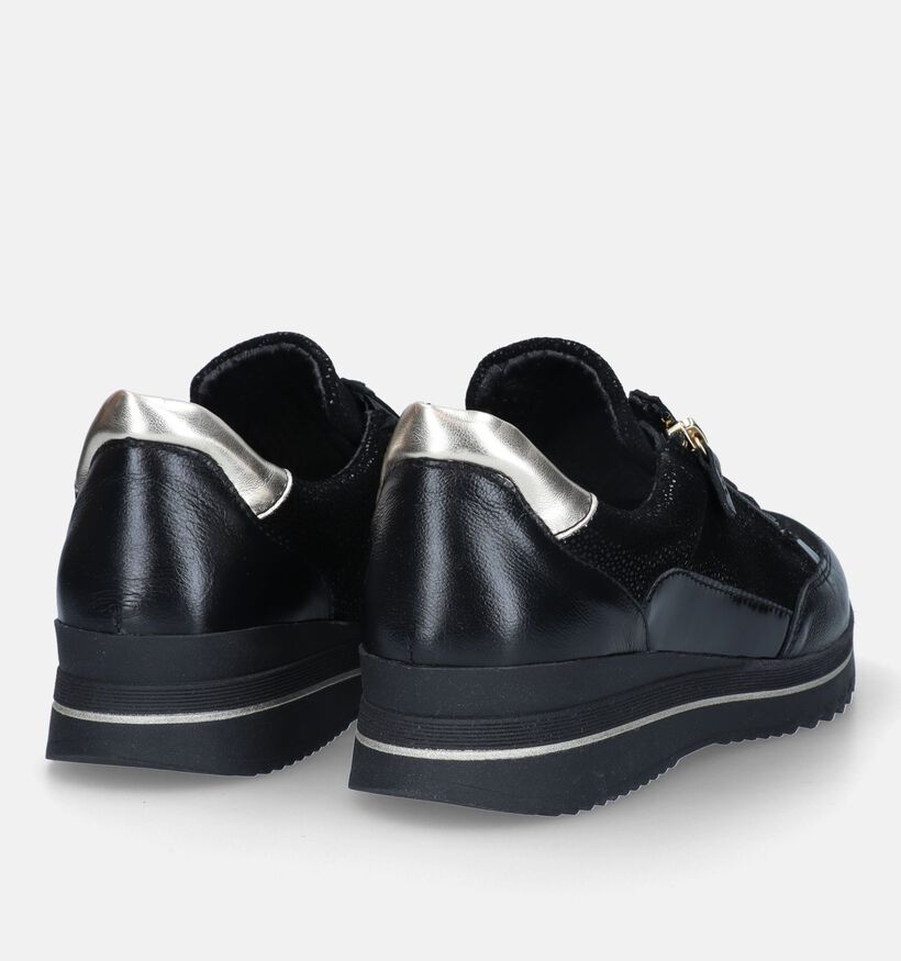 Solemade Cali 05 Zwarte Sneakers voor dames (331800) - geschikt voor steunzolen