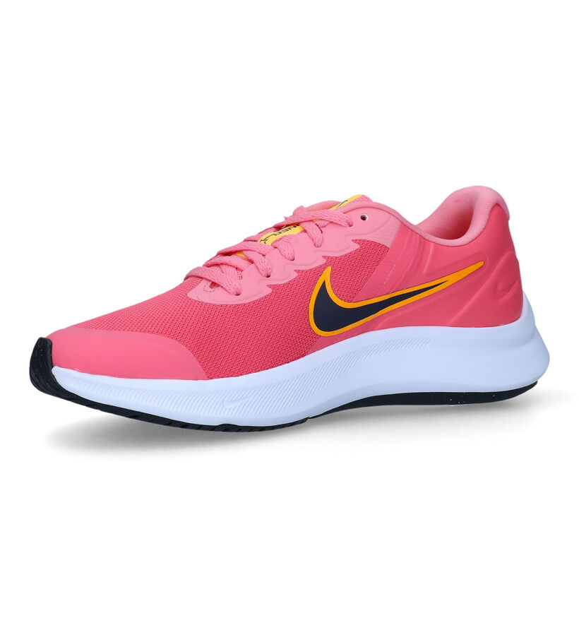 Nike Star Runner 3 GS Baskets en Rose pour filles (325367)