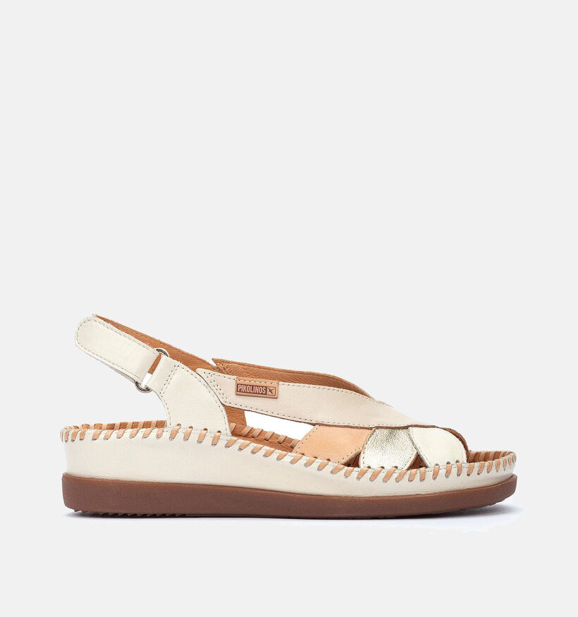 Pikolinos Ecru Cadaques Sandalen voor dames (354668)